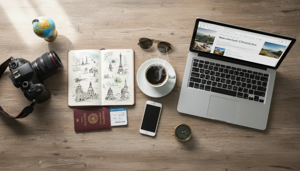 Strumenti di lavoro essenziali per un travel blogger professionista