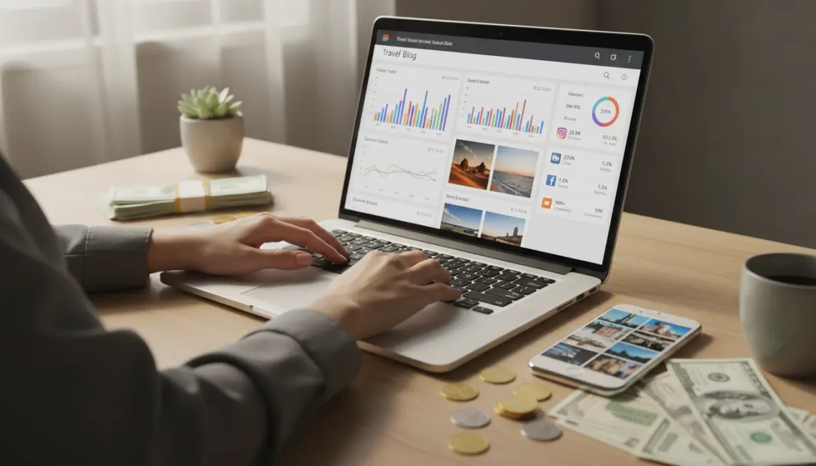 Strategie di monetizzazione per travel blogger - guadagnare con blog di viaggi