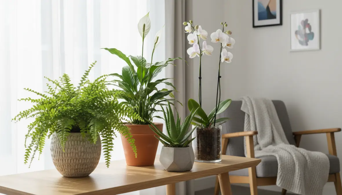 Piante deumidificanti che assorbono umidità negli ambienti domestici