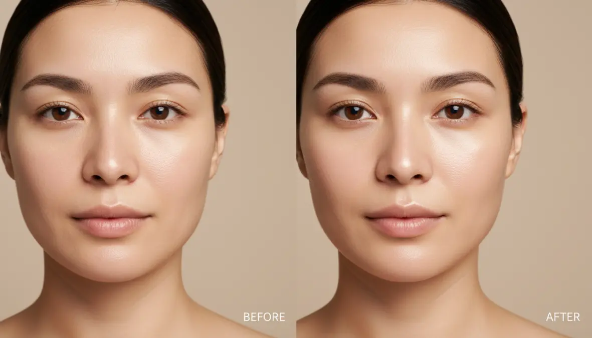 Risultati visibili dopo trattamento con maschere viso naturali fai da te