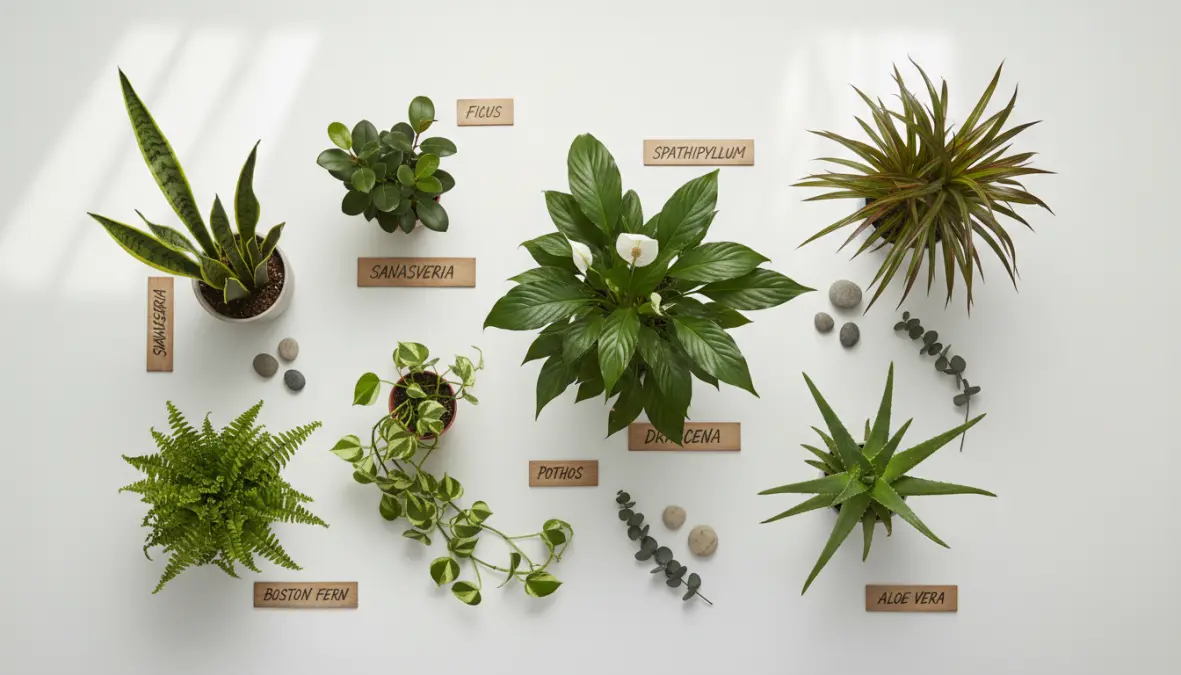 Le sette migliori piante da appartamento purificanti per filtrare l'aria di casa e ufficio