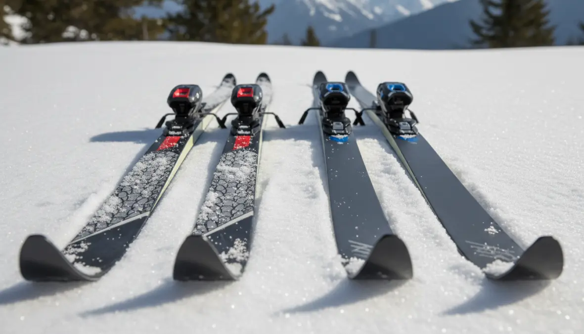 Confronto tra sci di fondo classico e sci skating per principianti