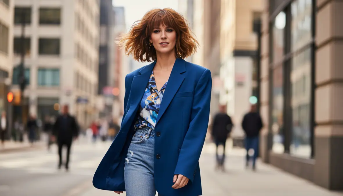 Capelli corti tendenze attuali con texture moderna e scalature