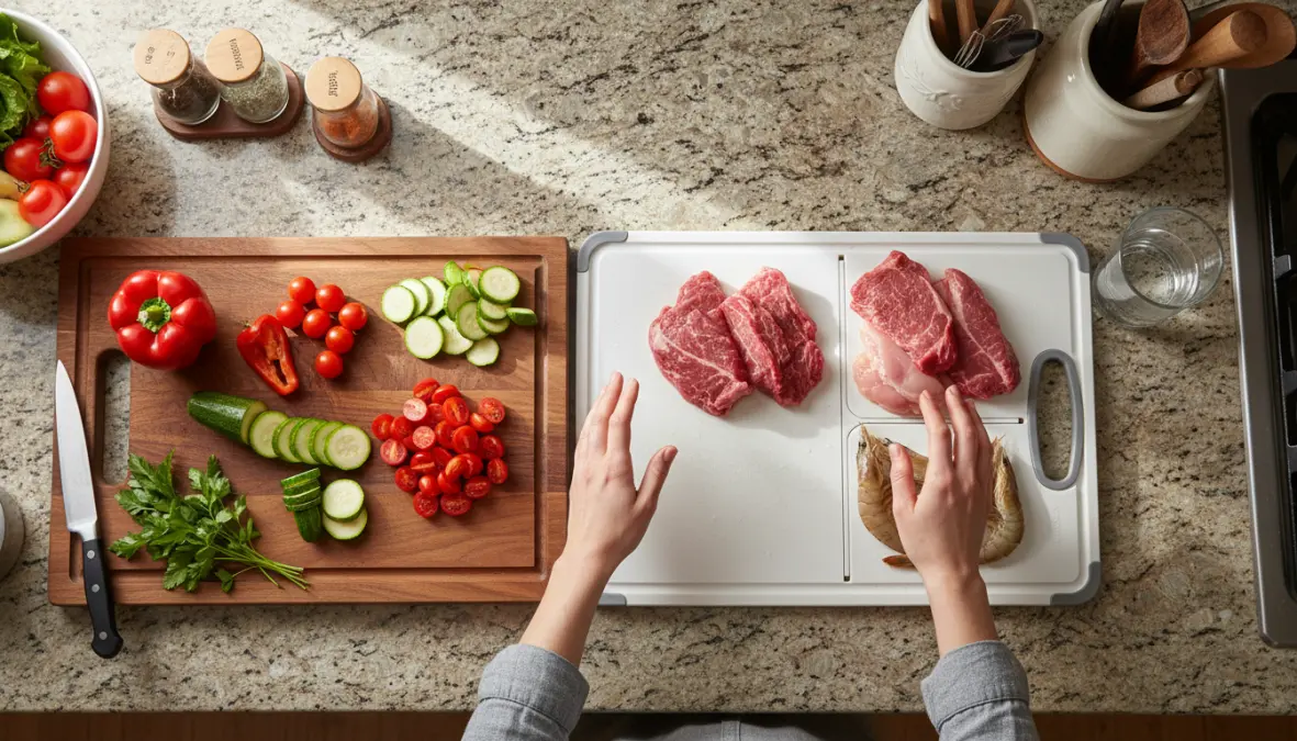 Come scegliere il miglior tagliere cucina in base all'uso e agli alimenti