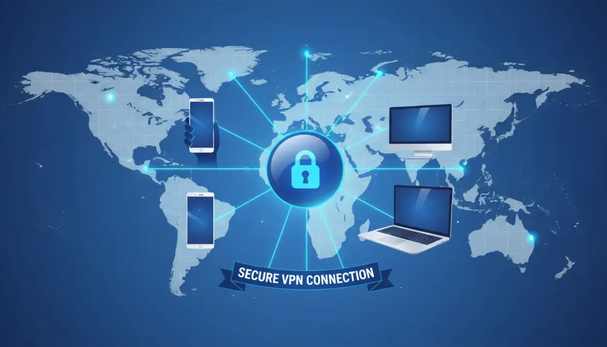 VPN su dispositivi multipli per sicurezza internet e protezione anonimato online