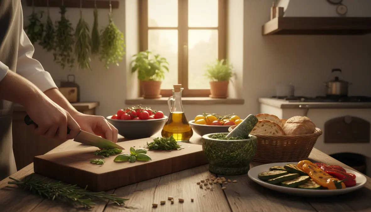 Ricette con erbe aromatiche fresche per la cucina mediterranea