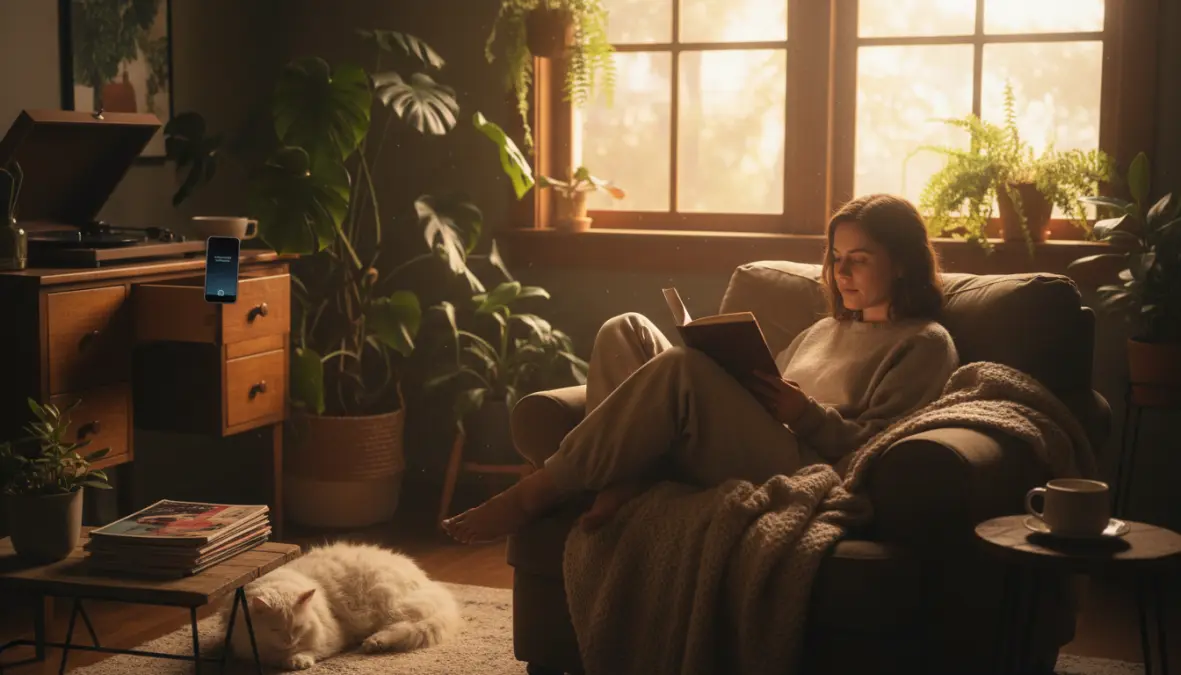 Abitudini digitali sane con zone phone-free e attività offline