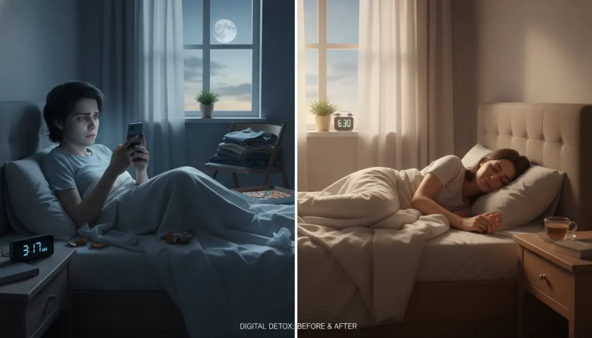 Benefici del detox digitale per la salute mentale e qualità del sonno