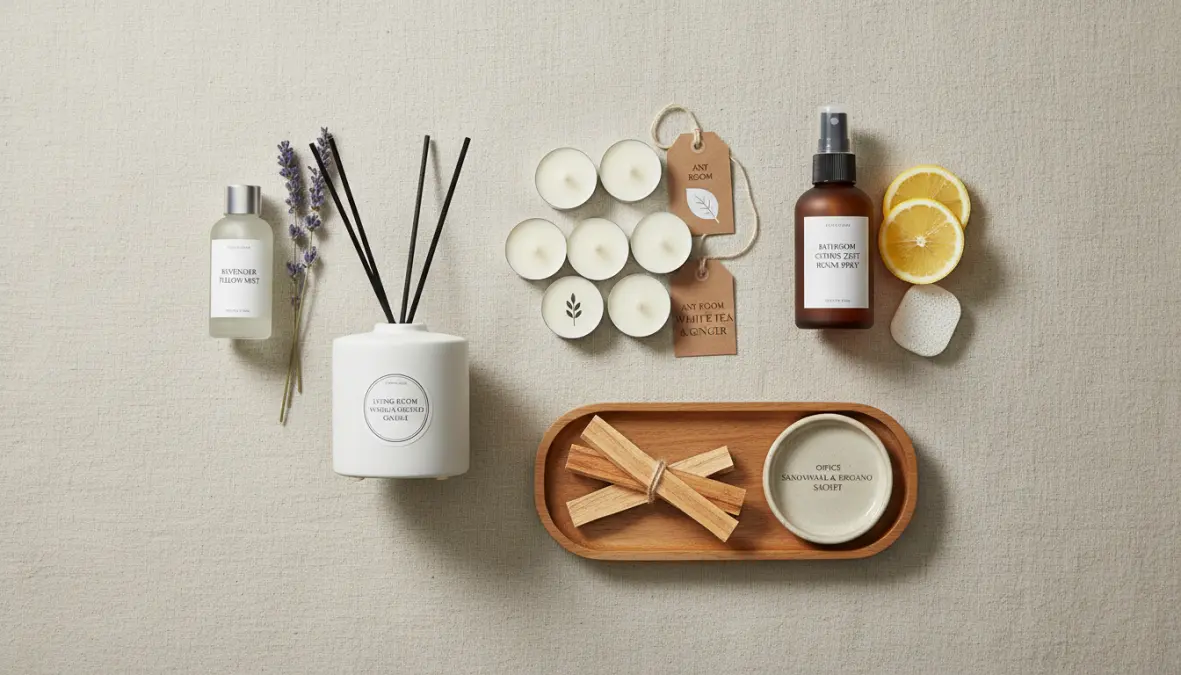 Fragranze ambiente diverse per ogni stanza della casa